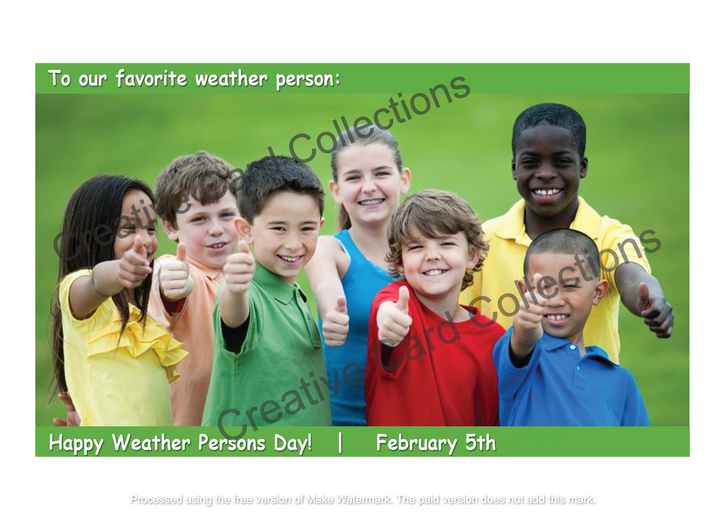 Celebrate Your Favorite Weatherperson