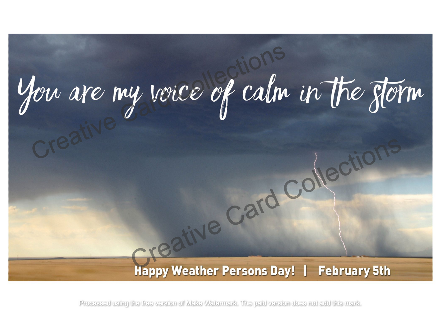 Celebrate Your Favorite Weatherperson